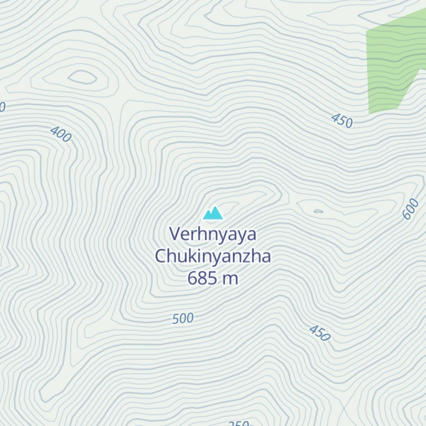 Map of Verhnyaya Chukinyanzha