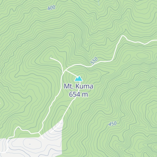 Map of Mt. Kuma