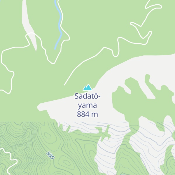 Map of Sadatō-yama