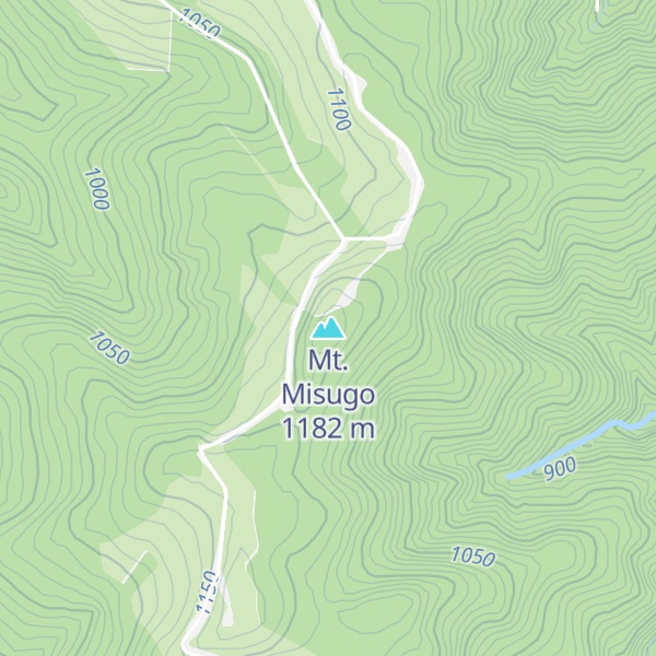 Map of Mt. Misugo