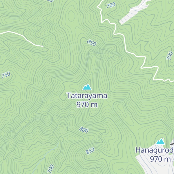 Map of Tatarayama