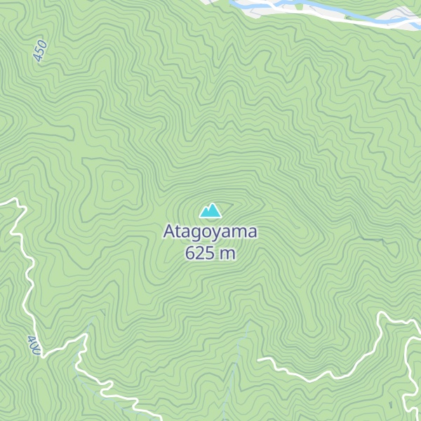 Map of Atagoyama