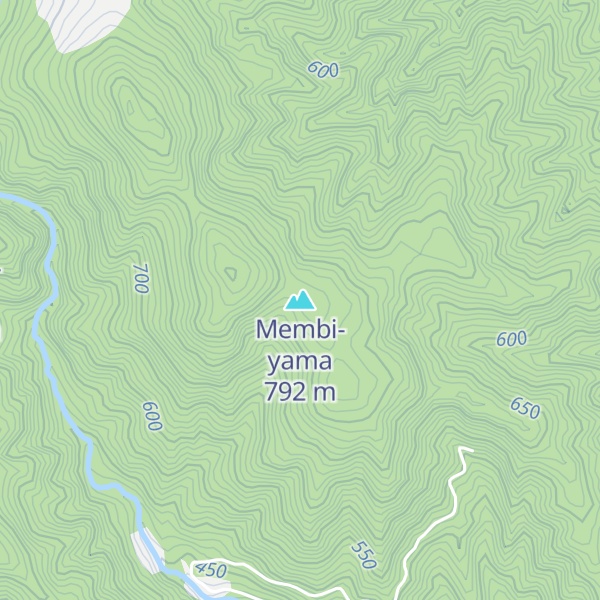 Map of Membi-yama