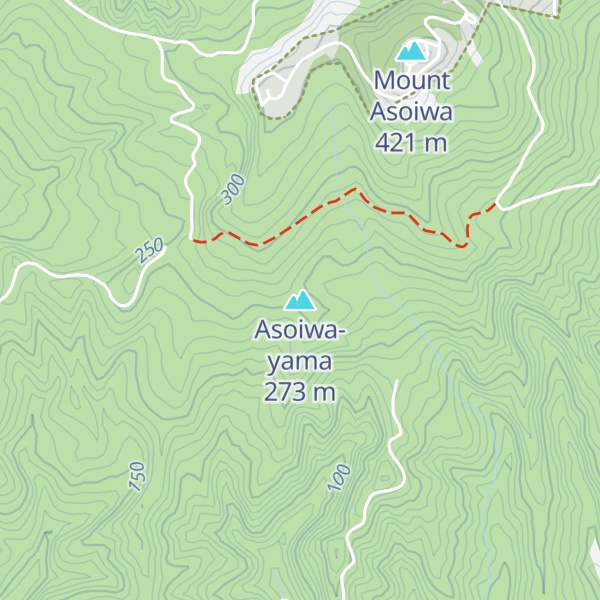Map of Asoiwa-yama