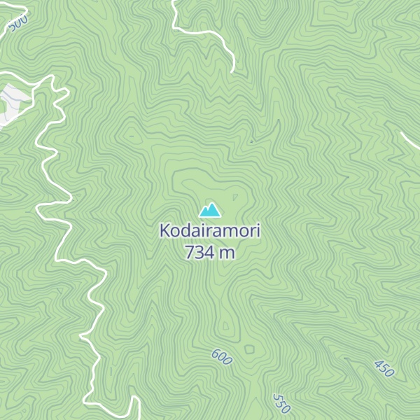 Map of Kodairamori