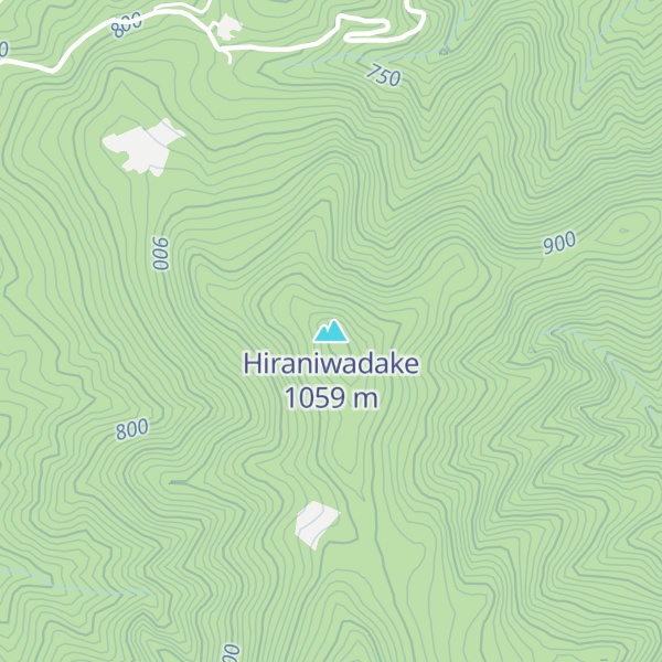 Map of Hiraniwadake