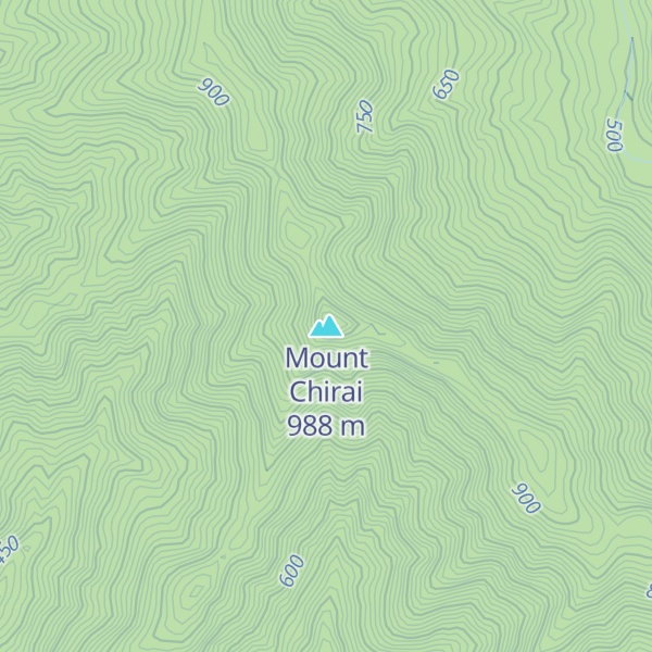 Map of Mount Chirai