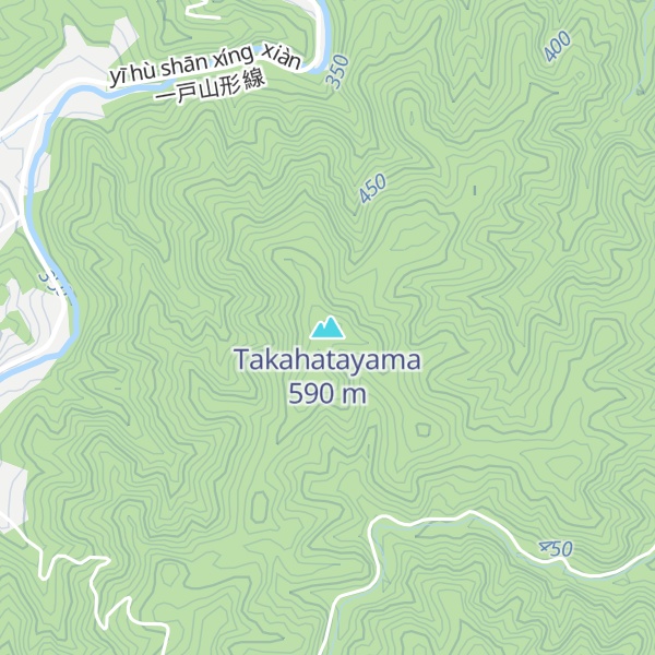 Map of Takahatayama