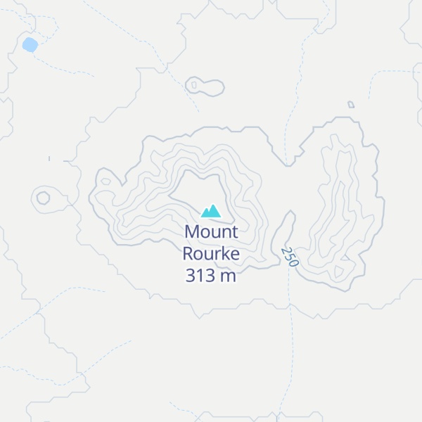 Map of Mount Rourke