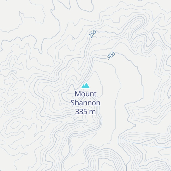 Map of Mount Shannon