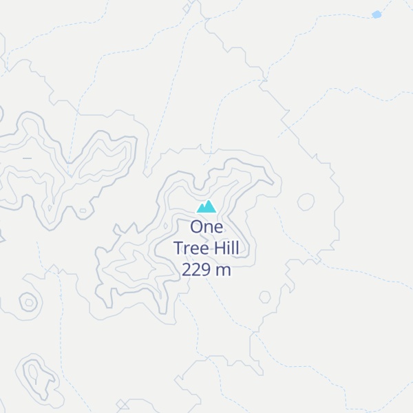 Map of One Tree Hill