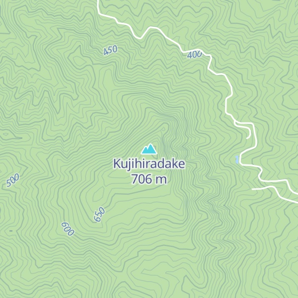 Map of Kujihiradake