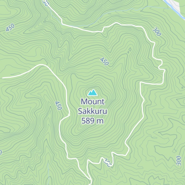 Map of Mount Sakkuru