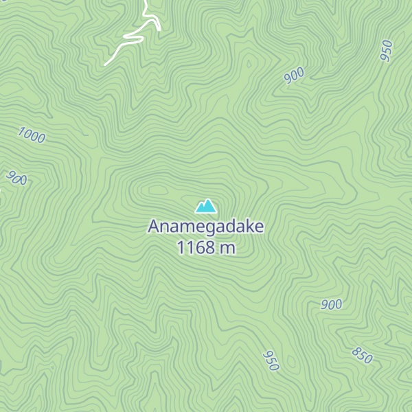 Map of Anamegadake