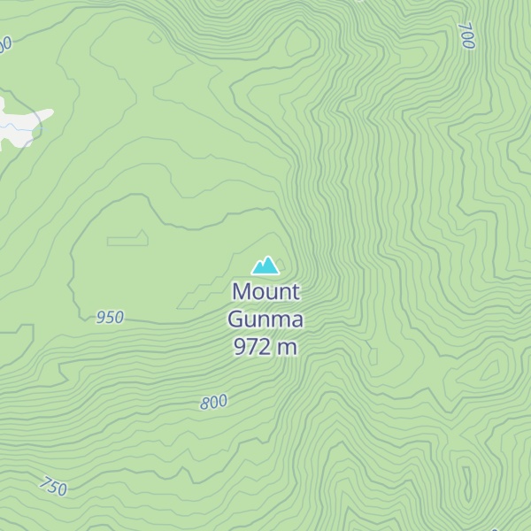 Map of Mount Gunma