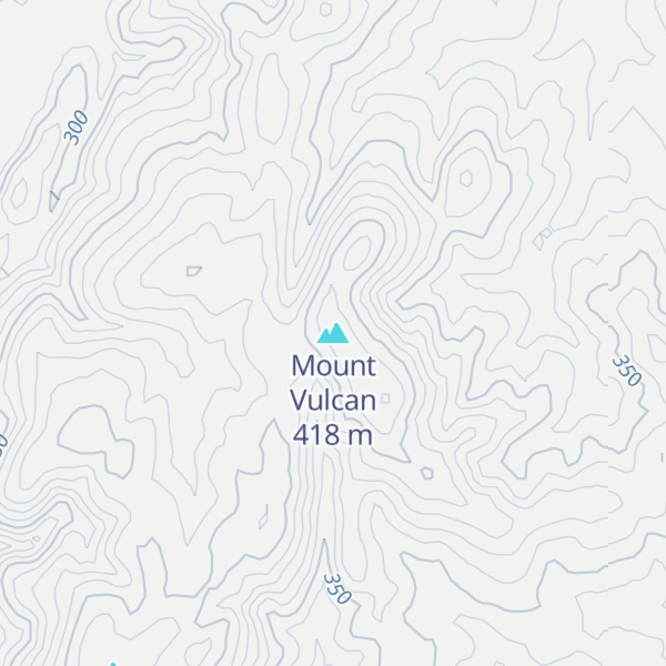 Map of Mount Vulcan