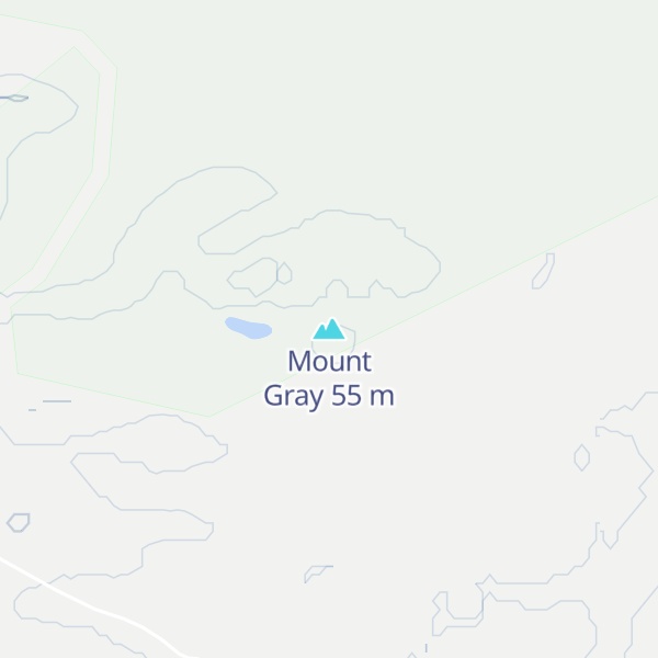 Map of Mount Gray