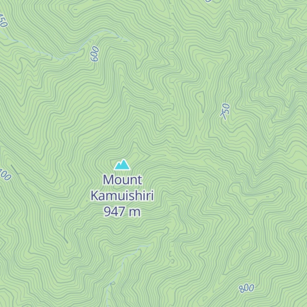 Map of Kamoishiriyama   Hinan Koya