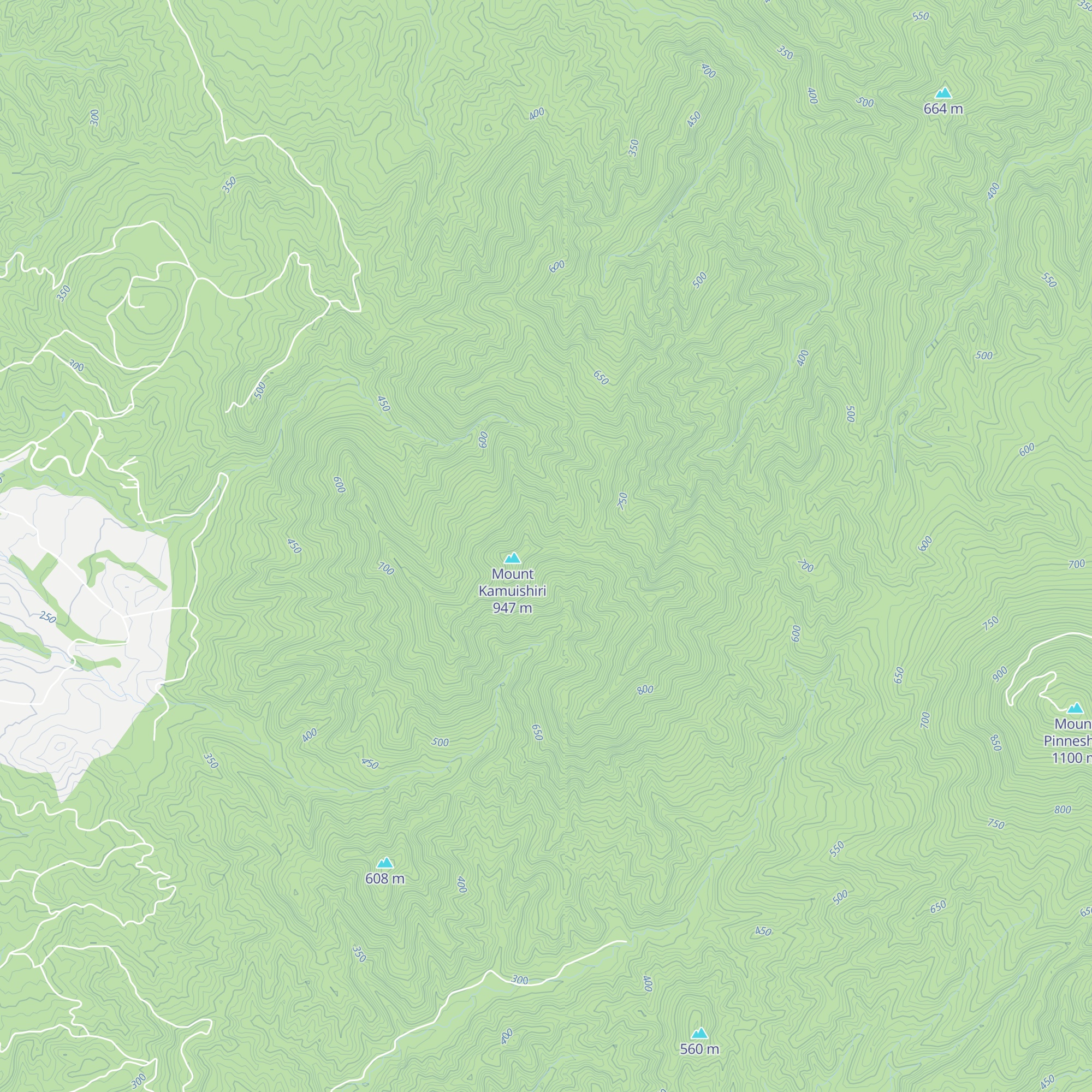 Kamoishiriyama   Hinan Koya map