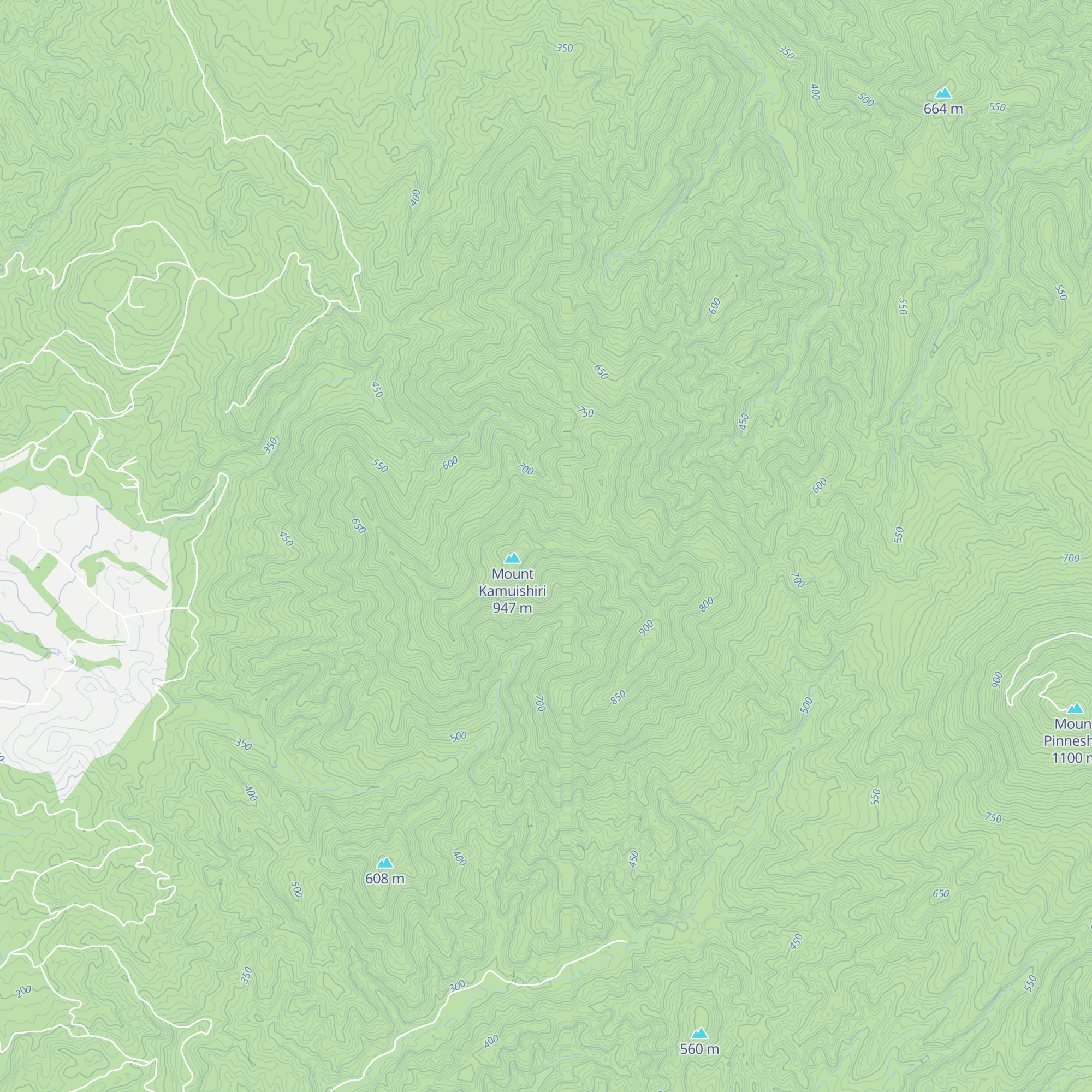 Kamoishiriyama   Hinan Koya map