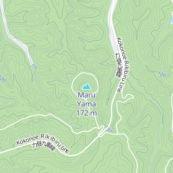 Map of Maru Yama