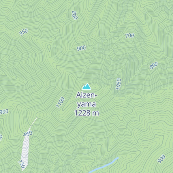 Map of Aizen-yama
