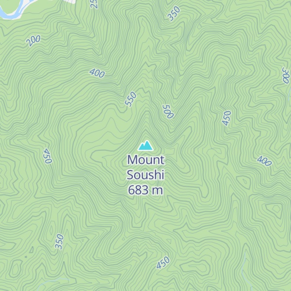 Map of Mount Soushi