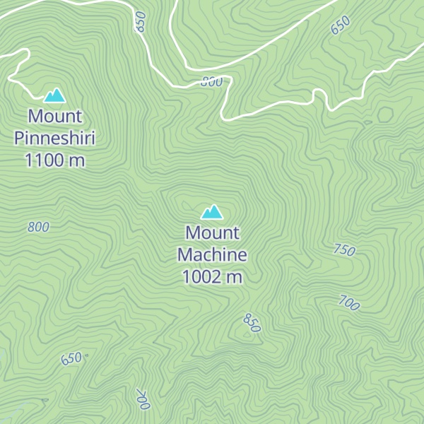 Map of Mount Machine
