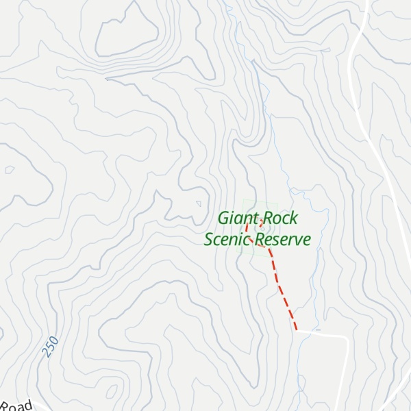 Map of Giant Rock