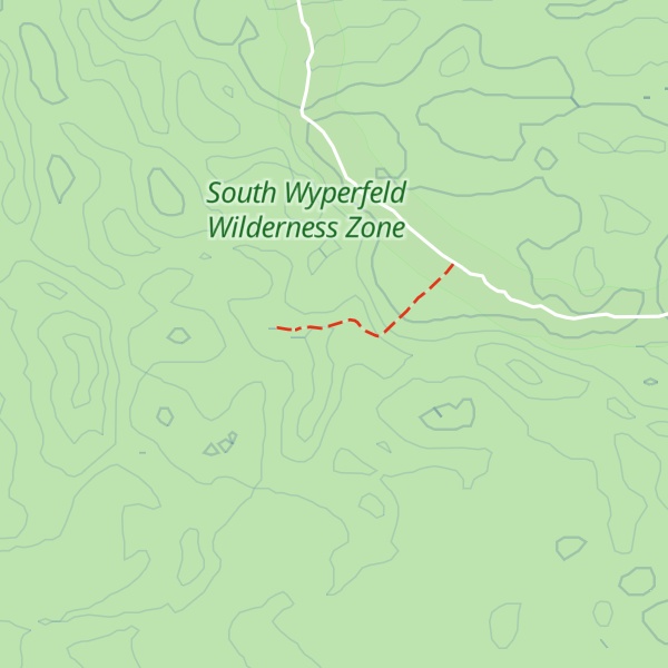 Map of Lookout Dune