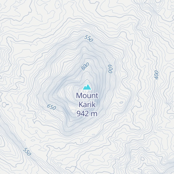 Map of Mount Karik