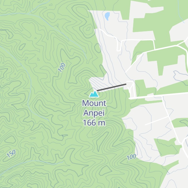Map of Mount Anpei