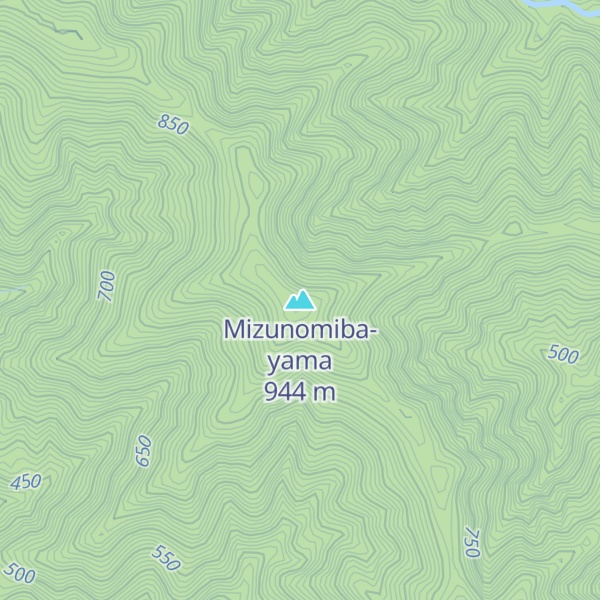 Map of Mizunomiba-yama