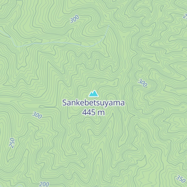 Map of Sankebetsuyama