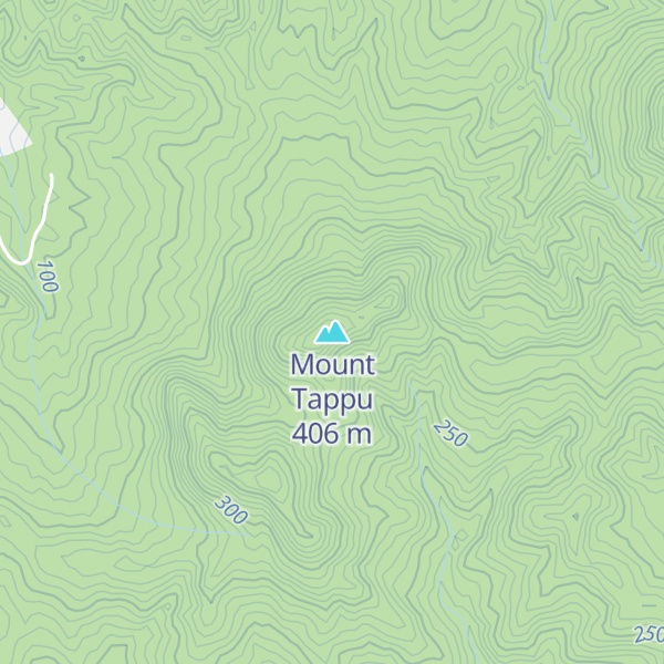 Map of Mount Tappu