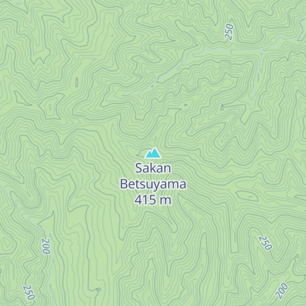 Map of Sakan Betsuyama