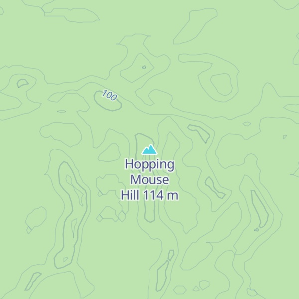 Map of Hopping Mouse Hill