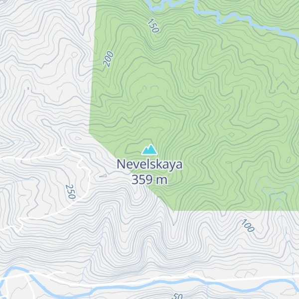 Map of Nevelskaya