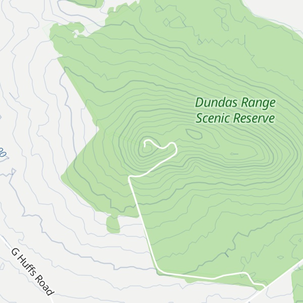Map of Mount Dundas
