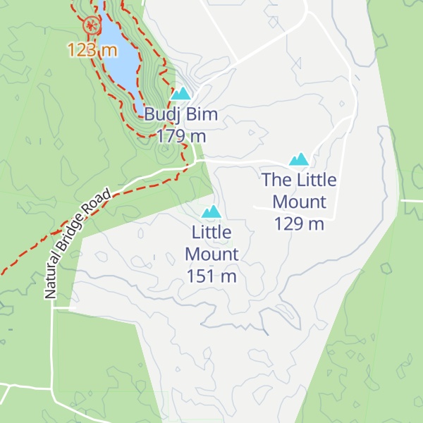 Map of Little Mount