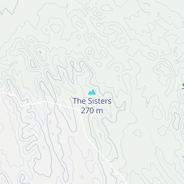 Map of The Sisters
