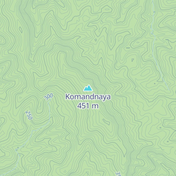 Map of Komandnaya