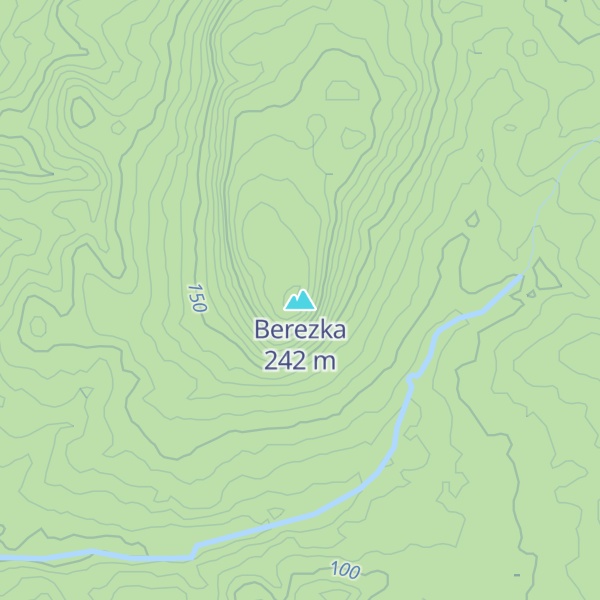 Map of Berezka