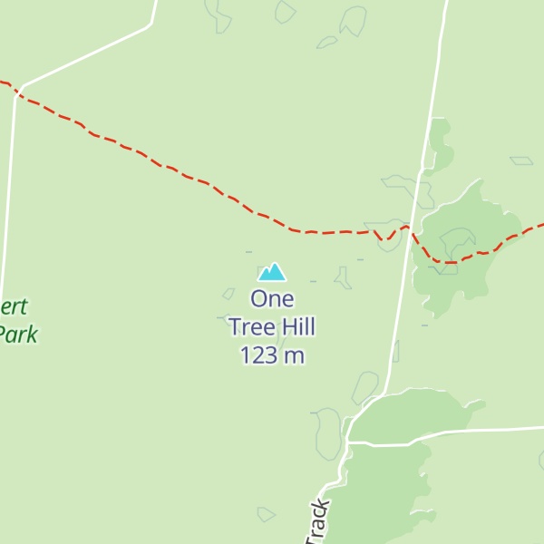 Map of One Tree Hill