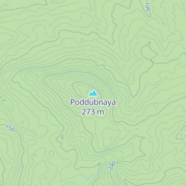 Map of Poddubnaya