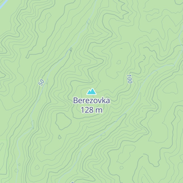 Map of Berezovka