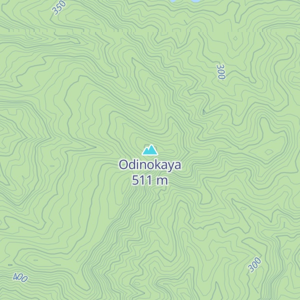 Map of Odinokaya