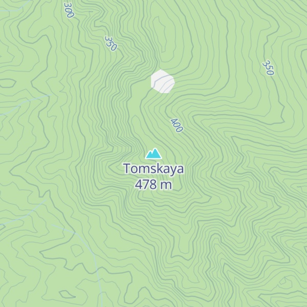 Map of Tomskaya