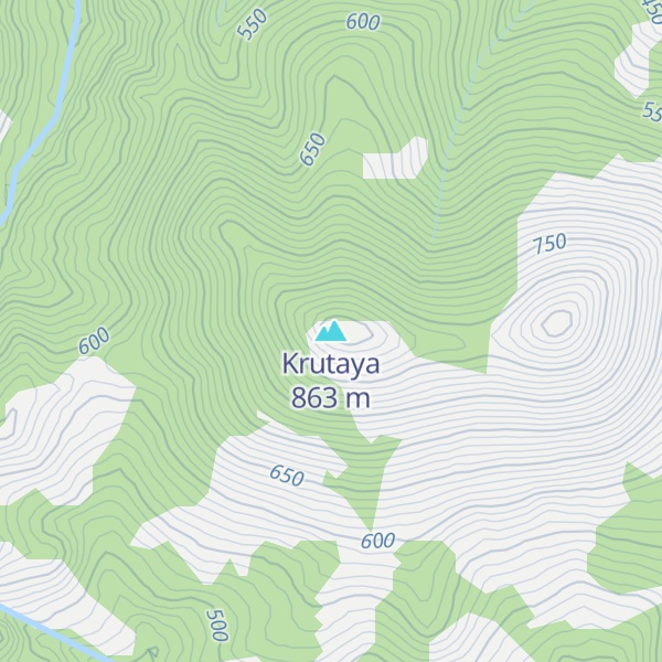 Map of Krutaya