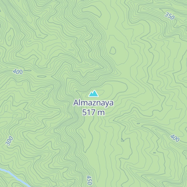 Map of Almaznaya